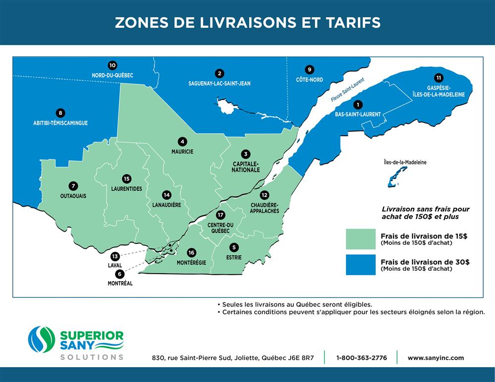 carte livraison